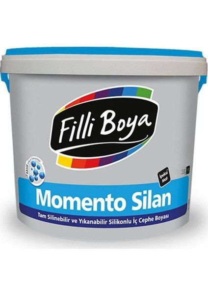 Momento Silan Silinebilir Ipeksi Mat Içcephe Duvar Boyası 15LT ANDEZİT20