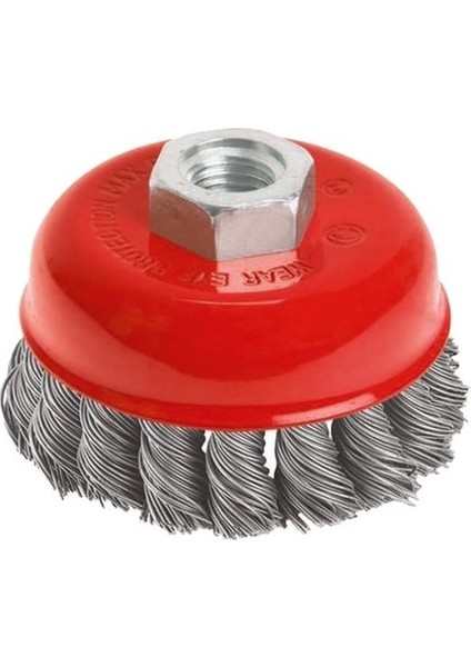 Çanak Fırça Burgulu 65 mm