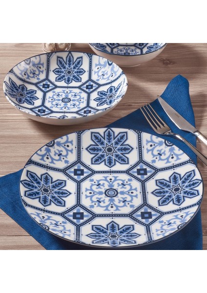 Atina 24 Parça 6 Kişilik Bone Yemek Takımı - 2129 modelleri
