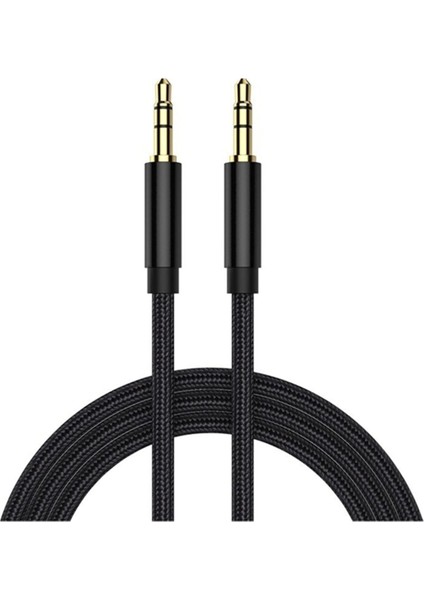 Aux To Aux 3.5mm Jack Girişli Müzik ve Ses Aktarıcı Kablo