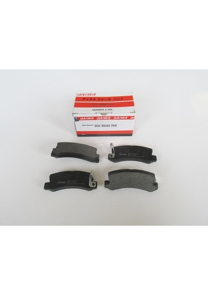 213-6360/TOYOTA Corolla- Verso- Hb- 02/07; Arka Fren Balatası (Disk) (107,6X43,2X15) (Daıwa)