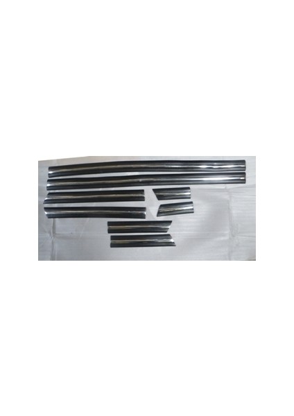 5188-2259A/JEEP Cherokee- 91/96; Kapı Bandı Set Ince Tip (Nikelaj Çıtalı) (8 Parça) (Bfn)