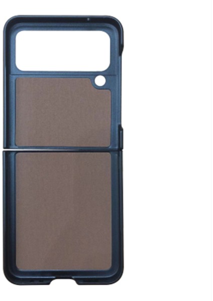 Samsung Galaxy Z Flip4 Beyaz 2 Renkli Litchi Doku Kılıfı (Yurt Dışından) fiyatları