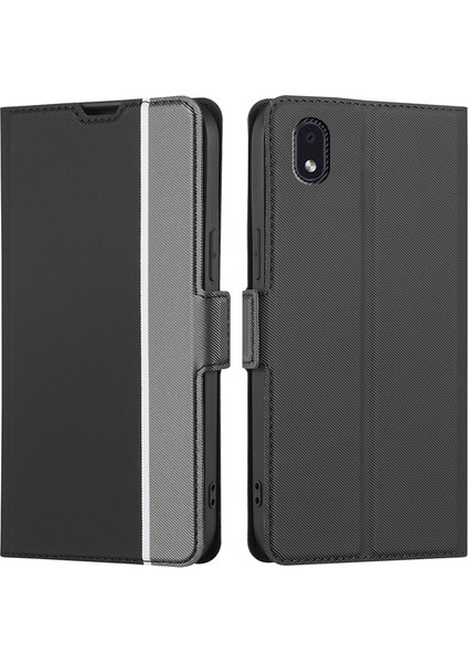 Samsung Galaxy M01 Çekirdek Siyah Twill Doku Kılıfı (Yurt Dışından) fırsatları