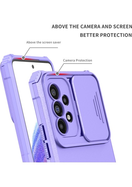 Samsung Galaxy A53 5G Mor Kayan Camshid Kılıfı (Yurt Dışından) modelleri
