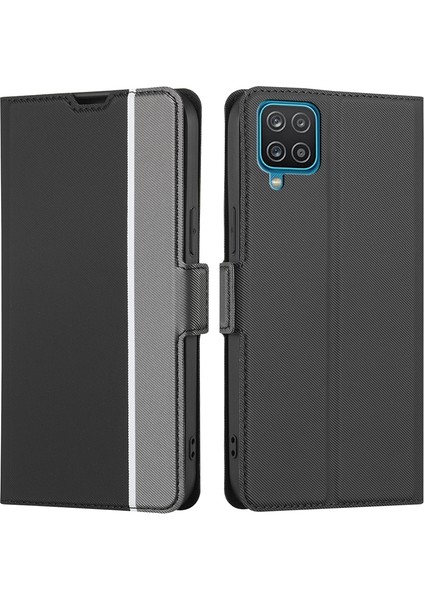 Samsung Galaxy A12 Siyah Twill Doku Kılıfı (Yurt Dışından) fırsatları