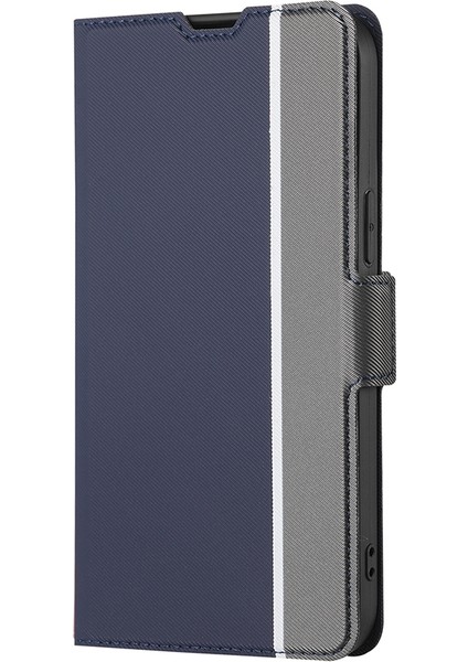 Samsung Galaxy A51 5G Mavi Twill Doku Kılıfı (Yurt Dışından)