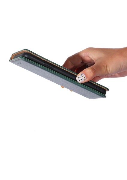 Samsung Galaxy M33 5G Siyah Gloss Yağı Manyetik Deri Kılıf (Yurt Dışından) modelleri