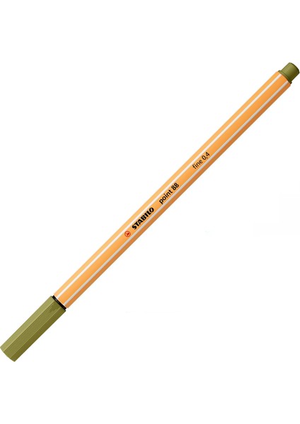Point 88 Ince Uçlu Keçeli Kalem 0,4 mm Yosun Yeşili