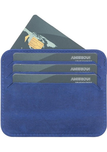 Pedro Slim Deri Kartlık G21 Saks Mavi modelleri