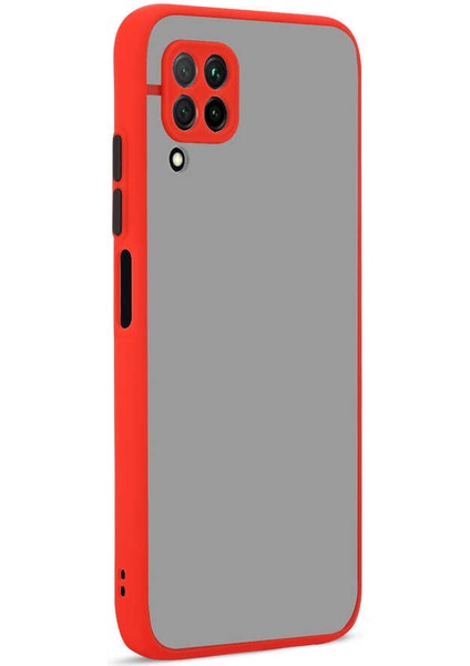 Huawei P40 Lite ile Uyumlu Kılıf Arkası Mat Kamera Korumalı Kenarları Renkli Soft Kılıf