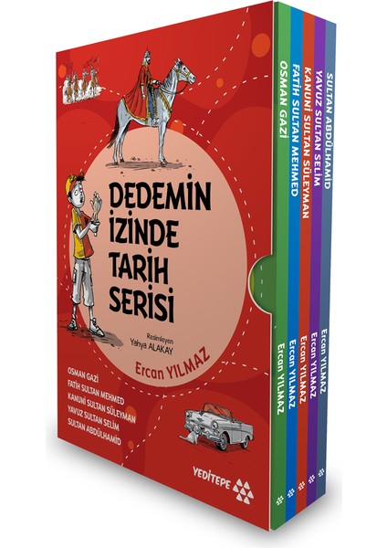 Dedemin Izinde Tarih Serisi (5 Kitap Kutulu) - Ercan Yılmaz