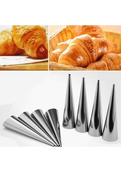 12'li Kuruvasan Kornet Huni Şeklinde Hamur Kalıbı fırsatları