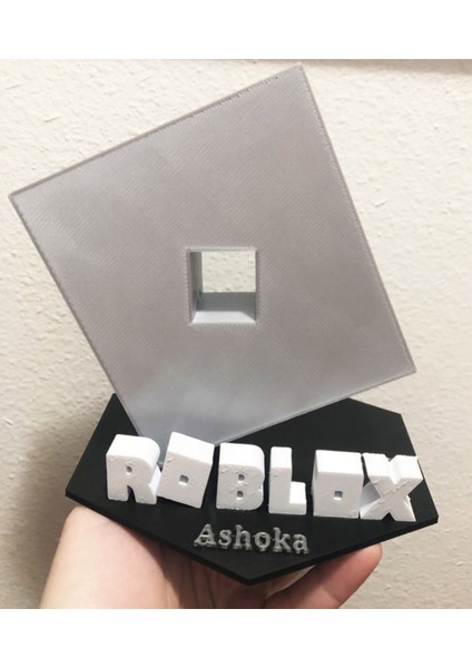 İşbilen Teknoloji Roblox Logo Stand, Roblox Sembol, Roblox Plaket, Roblox Oyuncak, Roblox Figür