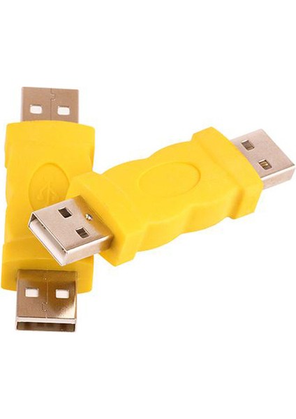 USB 2.0 Erkek Erkek Çevirici Dönüştürücü Adaptör