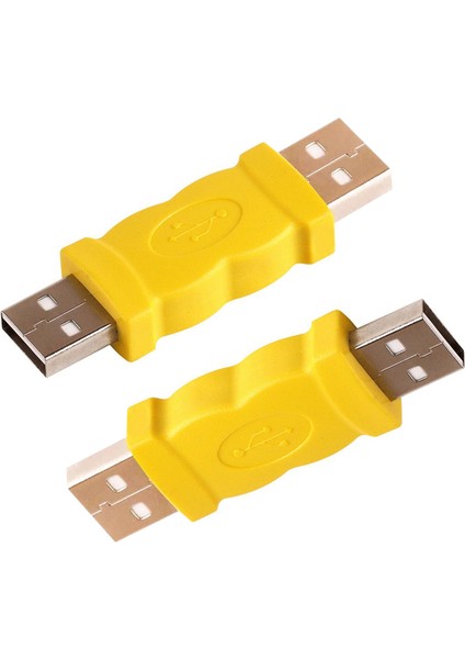 USB 2.0 Erkek Erkek Çevirici Dönüştürücü Adaptör