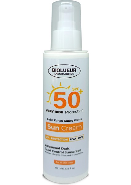 Biolueur Leke Karşıtı Güneş Kremi, 2’ li Set, Spf 50, 100 mlx2