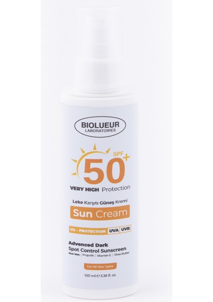 Biolueur Leke Karşıtı Güneş Kremi, 2’ li Set, Spf 50, 100 mlx2