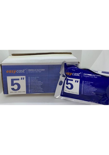 Sentetik Alçılı Sargı (Amerikan Alçı) 12,5 Cm X 360 M - 5" - 3 Adet