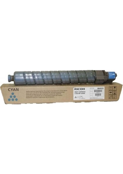 Rıcoh MP-C3500/4500 Mavi Toner Orjinal 17.000 Sayfa 842037