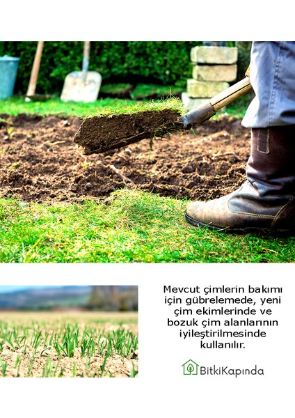 Çim Bakım/kapak Harcı, Toprak, Gübre - 40LT indirimleri