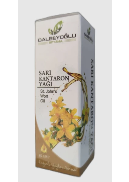 Dalbeyoğlu Bitkisel Sarı Kantaron Yağı 20 ml