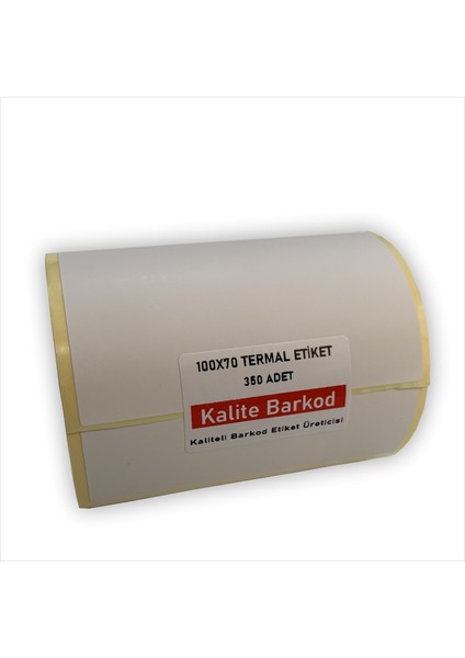 100x70 Termal Etiket Rulo Barkod Etiketi