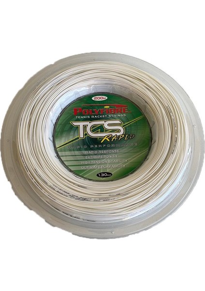 Polyfibre Tcs Rapid Tenis Raketi Kordaj Teli 1.30MM 200M