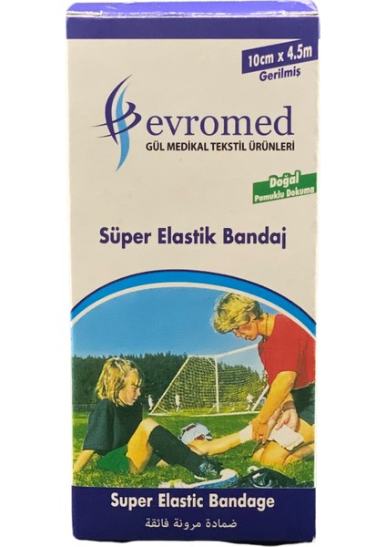 Super Elastık Bandaj 10CM x 4.5 mt