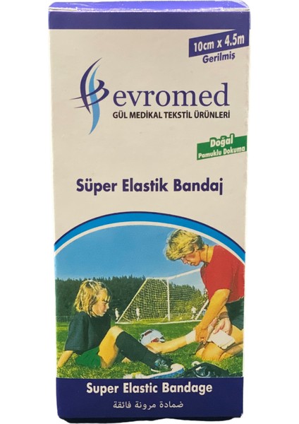 Super Elastık Bandaj 10CM x 4.5 mt