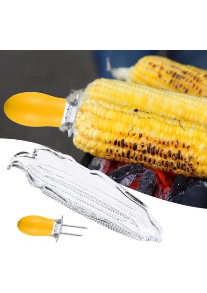 Tepsi Mısır Iğnesi Aile Mısır Tepsisi Barbekü Aleti (Yurt Dışından)