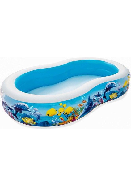 Bestway Desenli Oval Şişme Havuz 54118