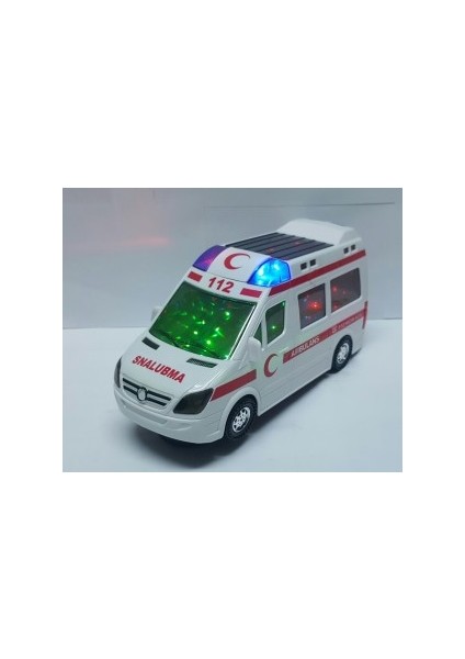 Brother Toys Işıklı Müzikli Büyük Boy 112 Ambulans