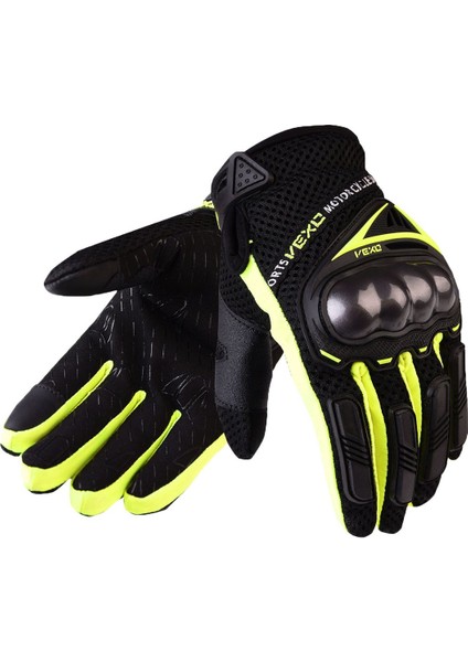 Stella Yazlık Eldiven Neon Sarı Siyah