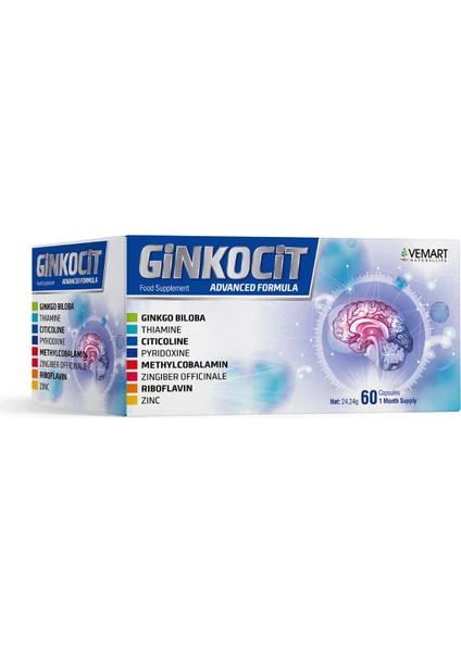 Ginkocit 60 Kapsül