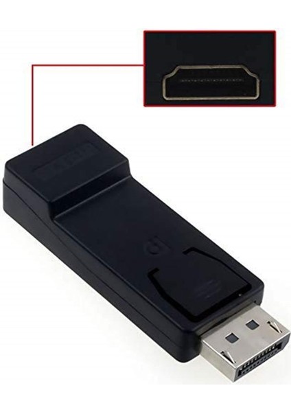 AL-4564 Displayport HDMI Adaptor Dönüştürücü