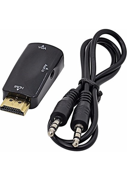 4867 HDMI To VGA Çevirici Dönüştürücü Adaptör