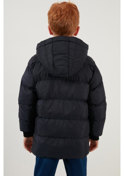 İçi Peluş Astarlı Çıkarılabilir Kapüşonlu Şişme Mont Erkek Çocuk MONT 576220K indirimleri