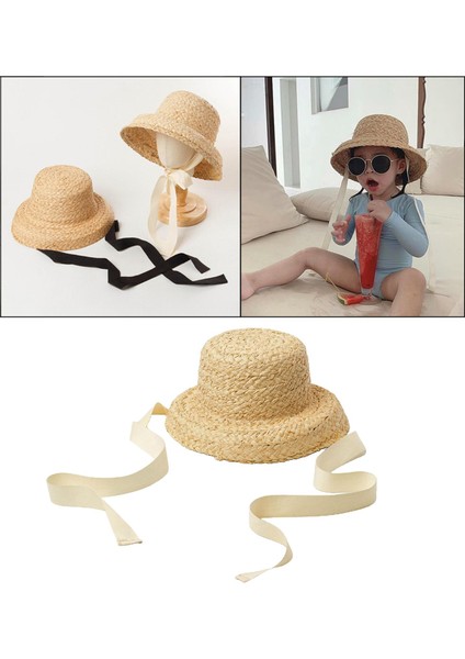 Moda Çocuk Hasır Şapka (Yurt Dışından)