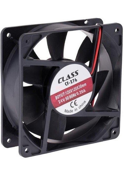 120X120X38MM Dc 24VOLT Fan - 1ADET