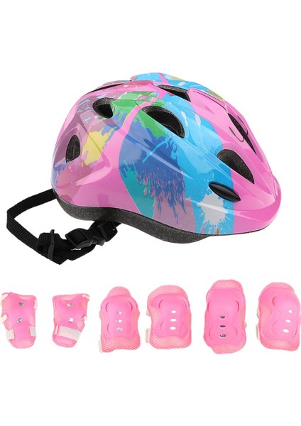 Kask Diz Pedi Pembe