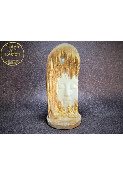 Yeni Talya Art Design 5'li Set Altın Eskitme Namaste, Tütsülük, Buddha, T.a.d. ve Lavanta Yağı