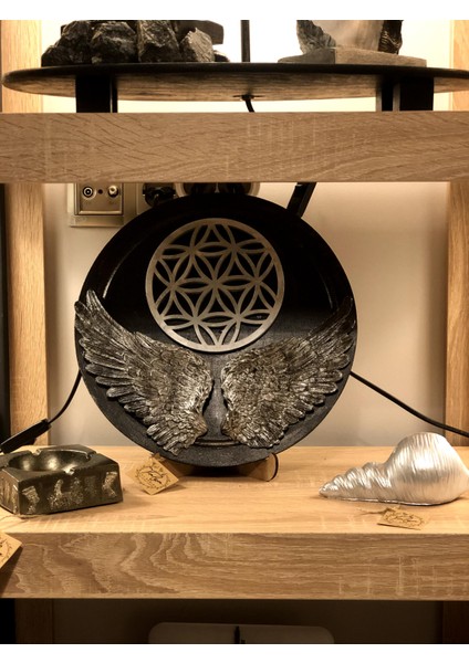 Talya Art Design, Beton ve Ahşap, Yaşam Çiçeği, Dreamcatcher.