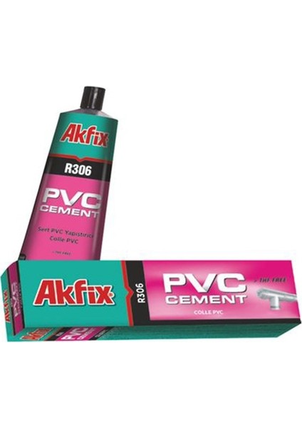 R306 Sert Pvc Plastik Yapıştırıcı 100 ml Tüp