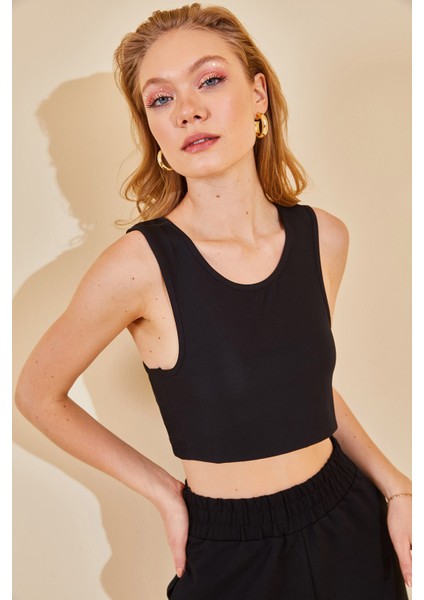Siyah Askılı Bluz 2KXK2-46269-02 fiyatları