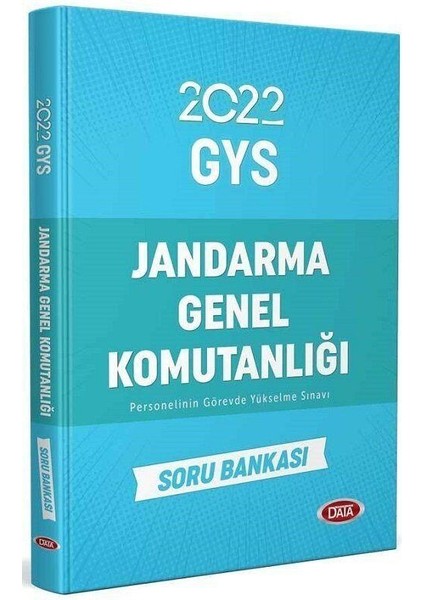 GYS 2022 Jandarma Genel Komutanlığı Soru Bankası