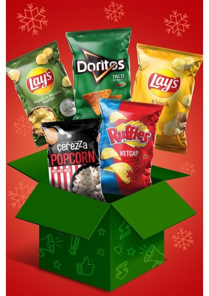 Yaz Cips Paketi (Lay’s, Ruffles, Doritos, Çerezza)