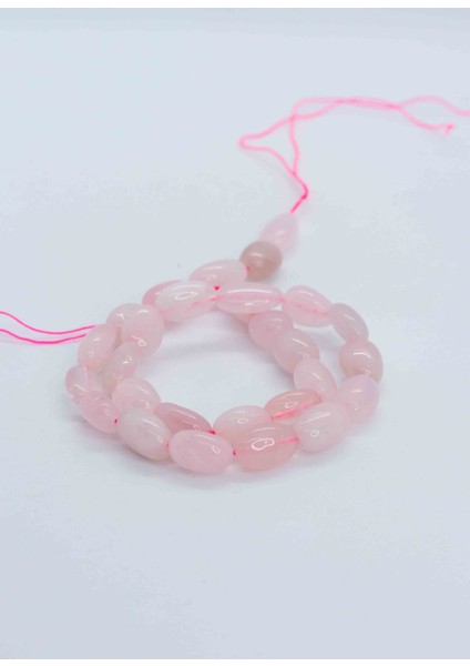 Pembe Kuvars Taşı Doğaltaş Tımbıl Dizi