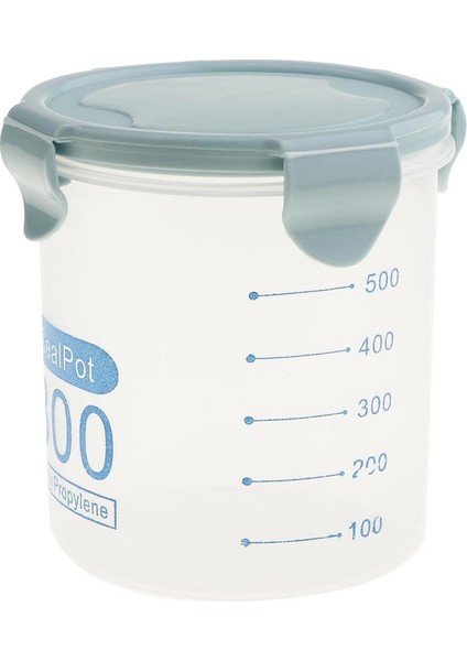 Kuru Şişeler ve Atıştırmalıklar Için Nem Tutmayan Şeffaf Saklatma Kutusu Mavi 600 ml (Yurt Dışından) fırsatları