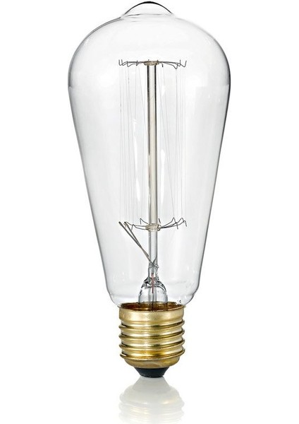 ST64 40W Rustik Halojen Ampul E27 Edison 1 1594